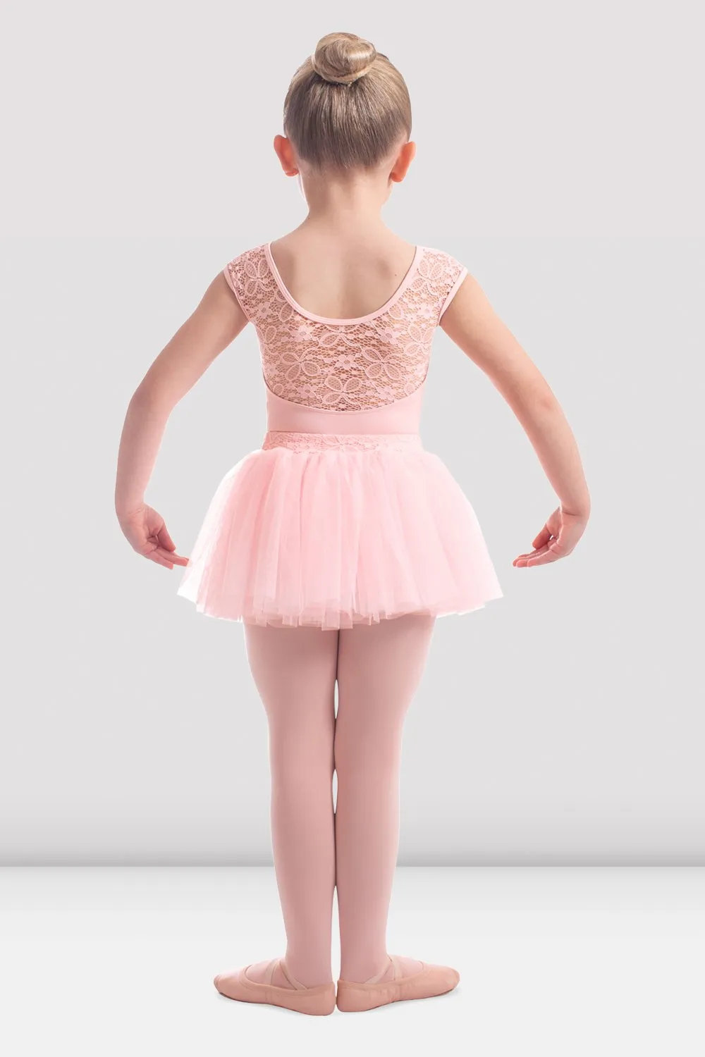 Girls Mirella Daisy Lace Waistband Tutu Skirt