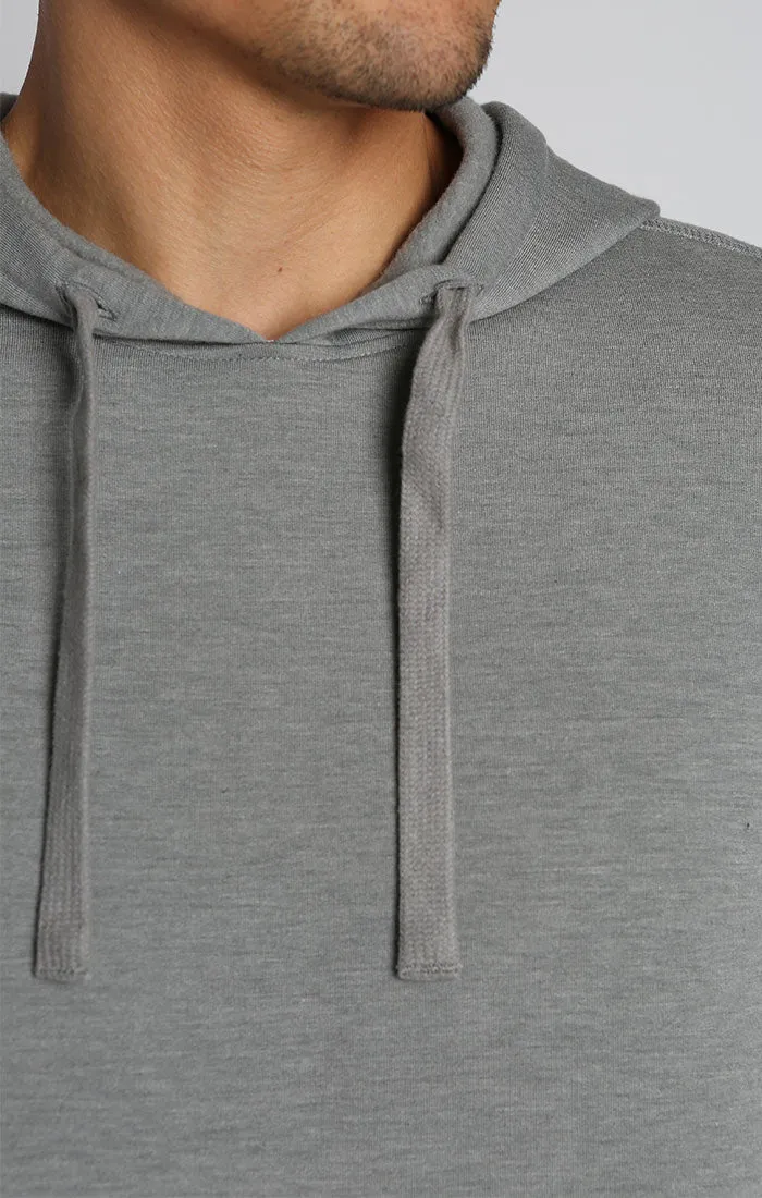 Grey Soft Touch Pullover Hoodie