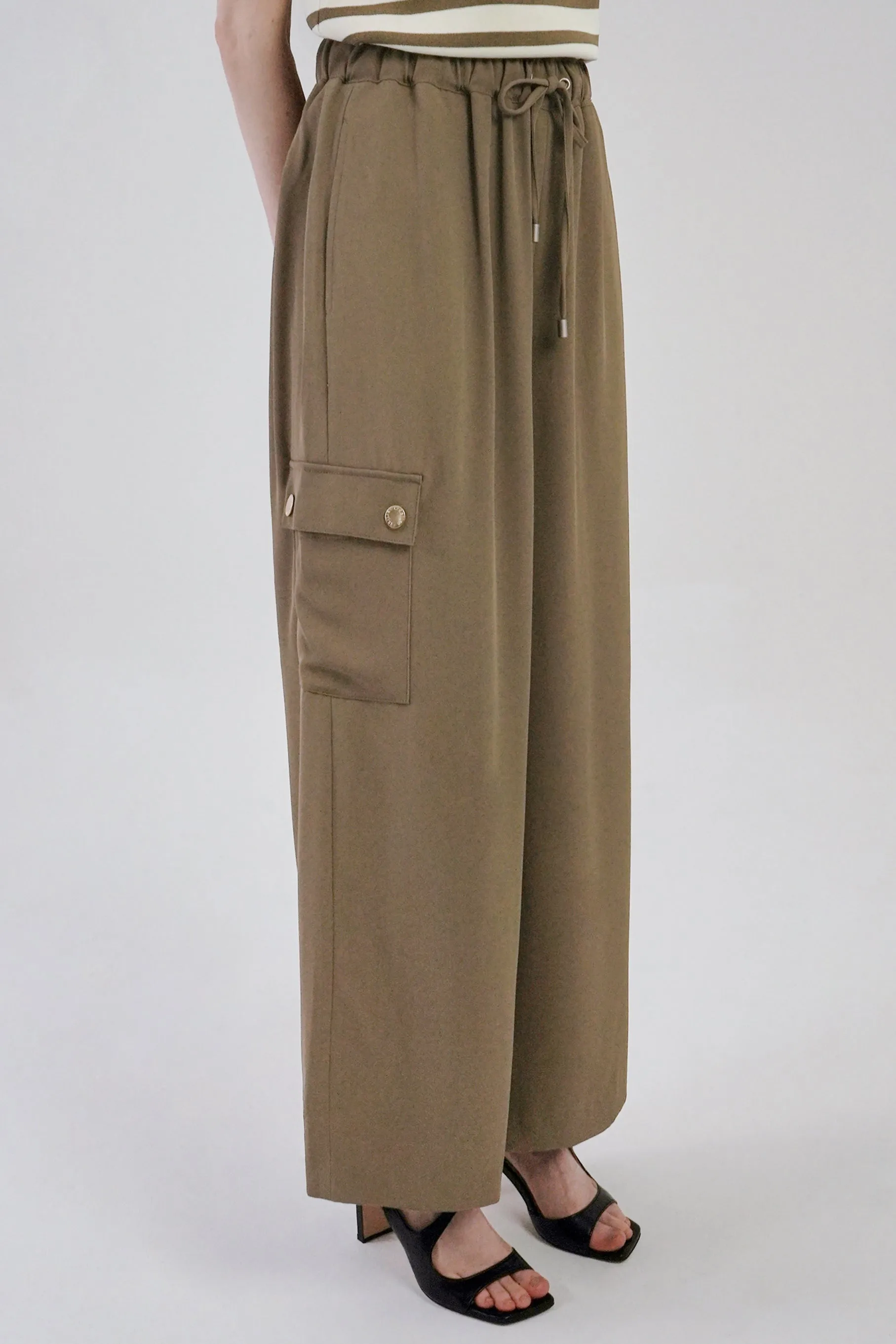 Hale Smooth Pants, Brown