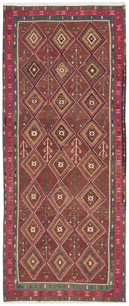 Hand Knotted Persian Kilim Ghazvin 134