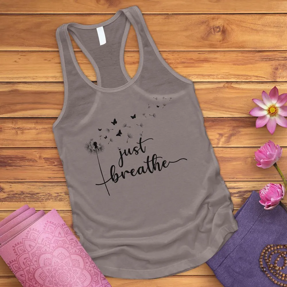 Just Breathe Dandelion Tank Top