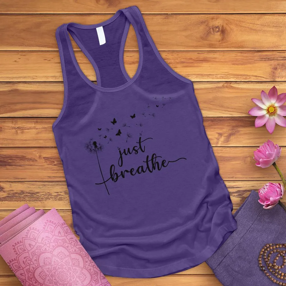 Just Breathe Dandelion Tank Top