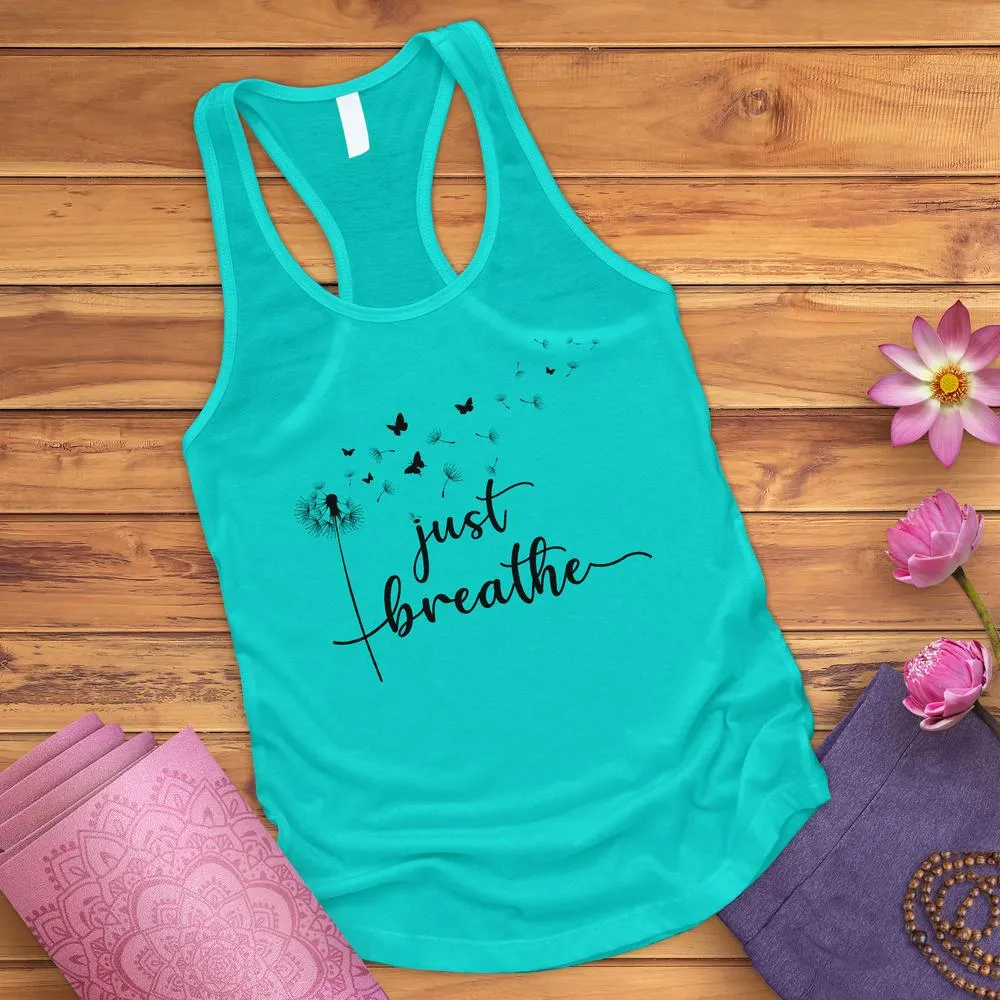 Just Breathe Dandelion Tank Top