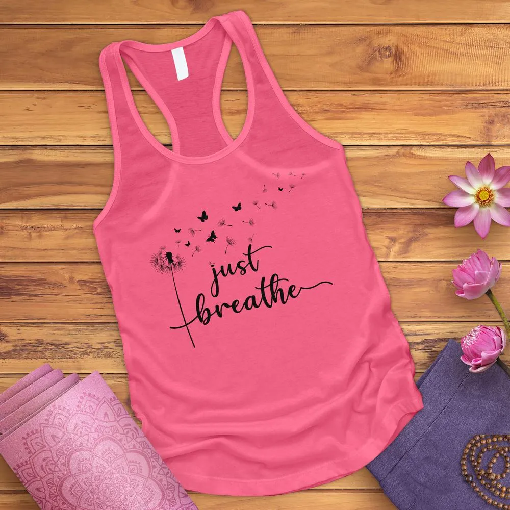 Just Breathe Dandelion Tank Top