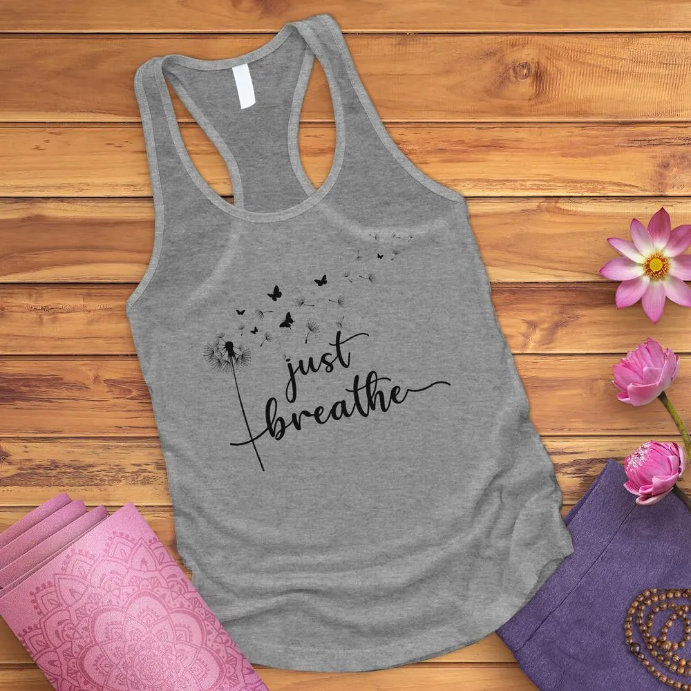 Just Breathe Dandelion Tank Top