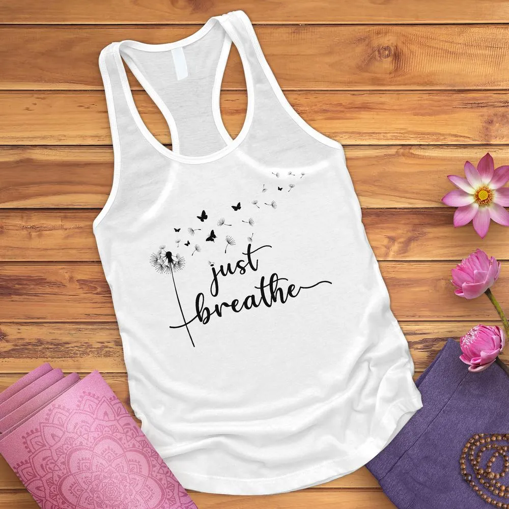 Just Breathe Dandelion Tank Top