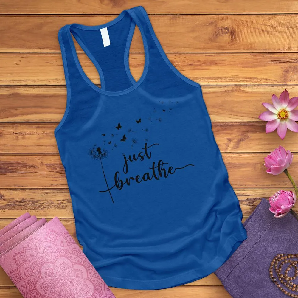 Just Breathe Dandelion Tank Top