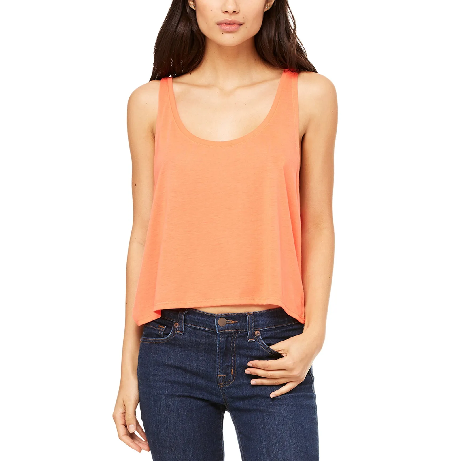 Ladies' Flowy Boxy Tank Top