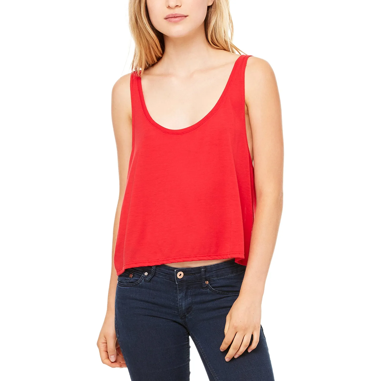 Ladies' Flowy Boxy Tank Top