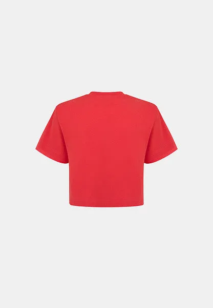 LAY ORGANIC T-SHIRT RED