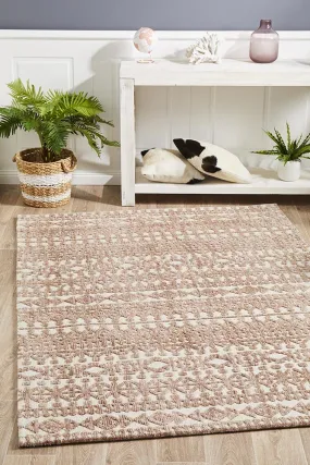 Levi Becca Peach Ivory Rug