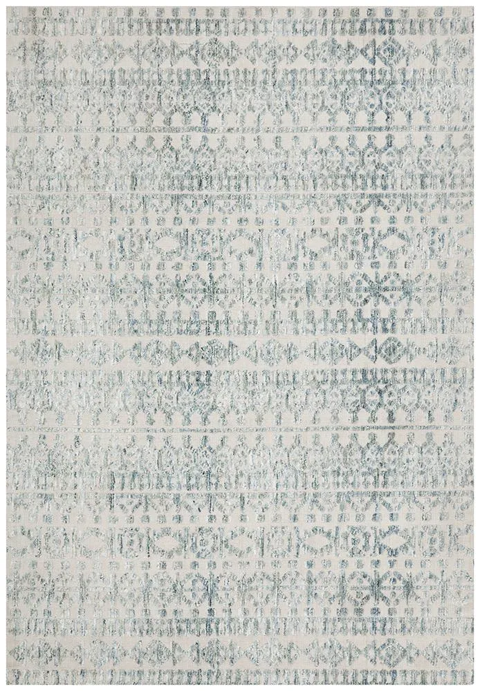 Levi Scarlett Blue Green Rug