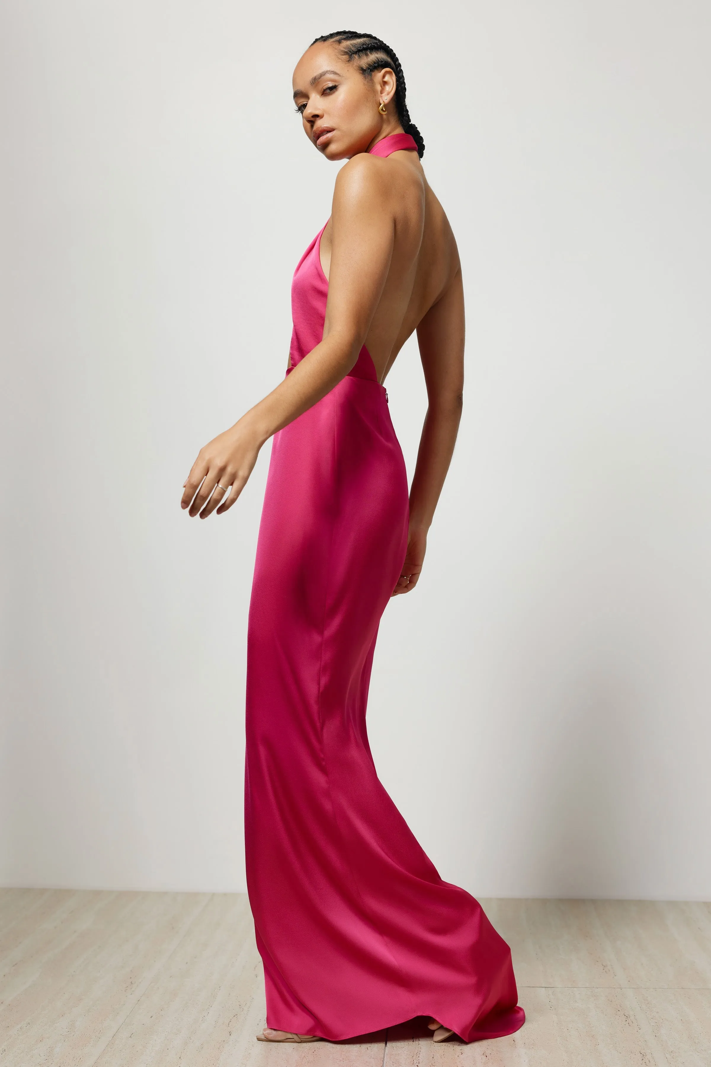 Lexi Fay Dress - Fuchsia