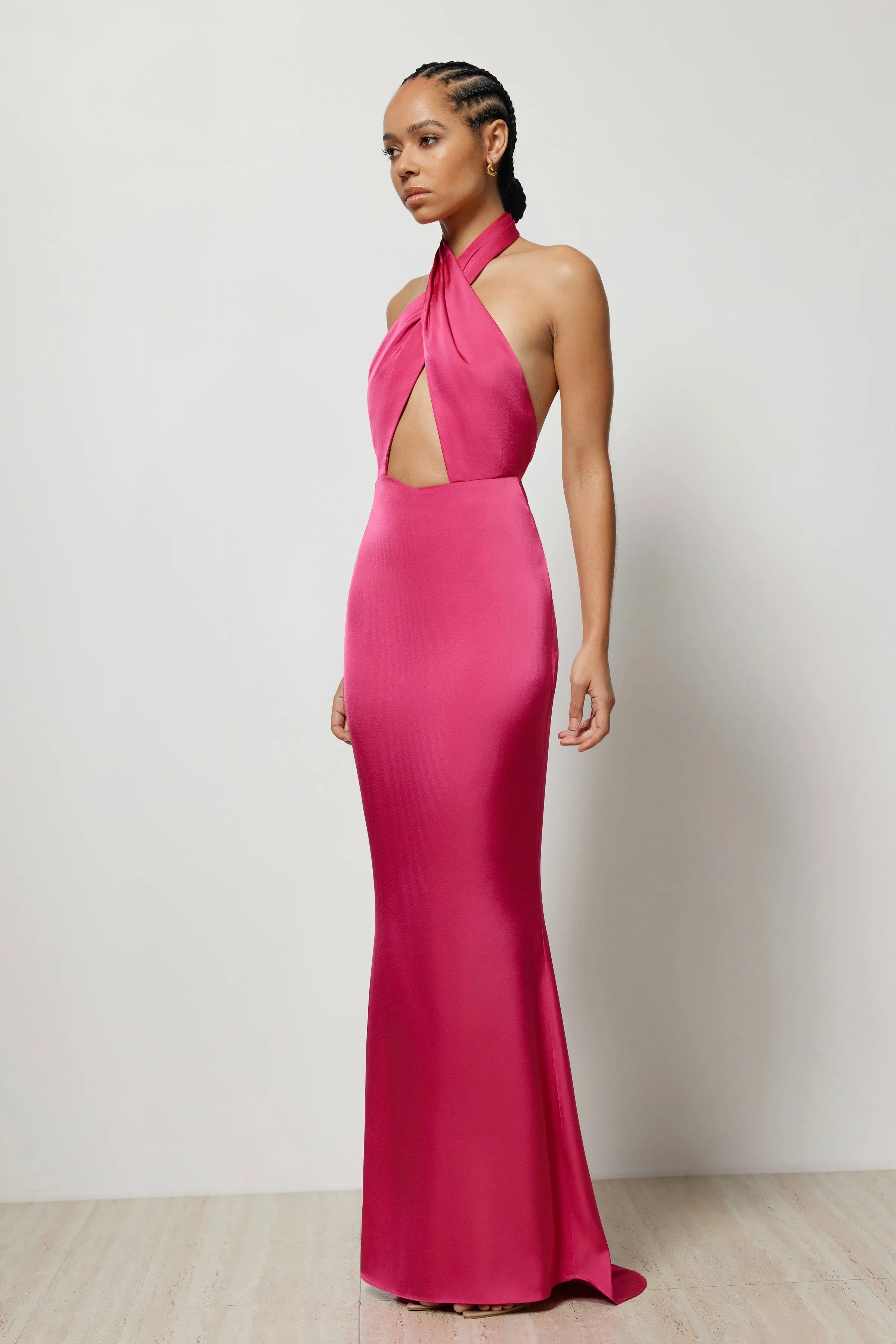 Lexi Fay Dress - Fuchsia