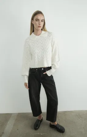 Marcie Pointelle Sweater