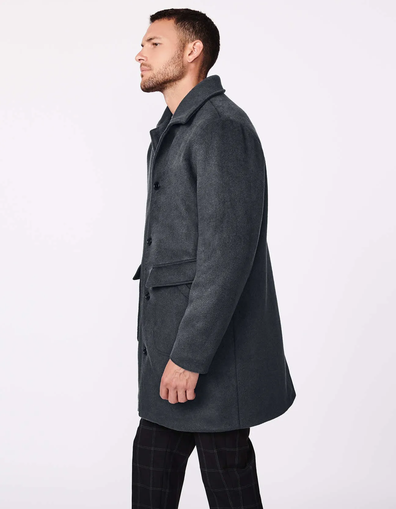 Men's Work-to-Weekend Wool Coat