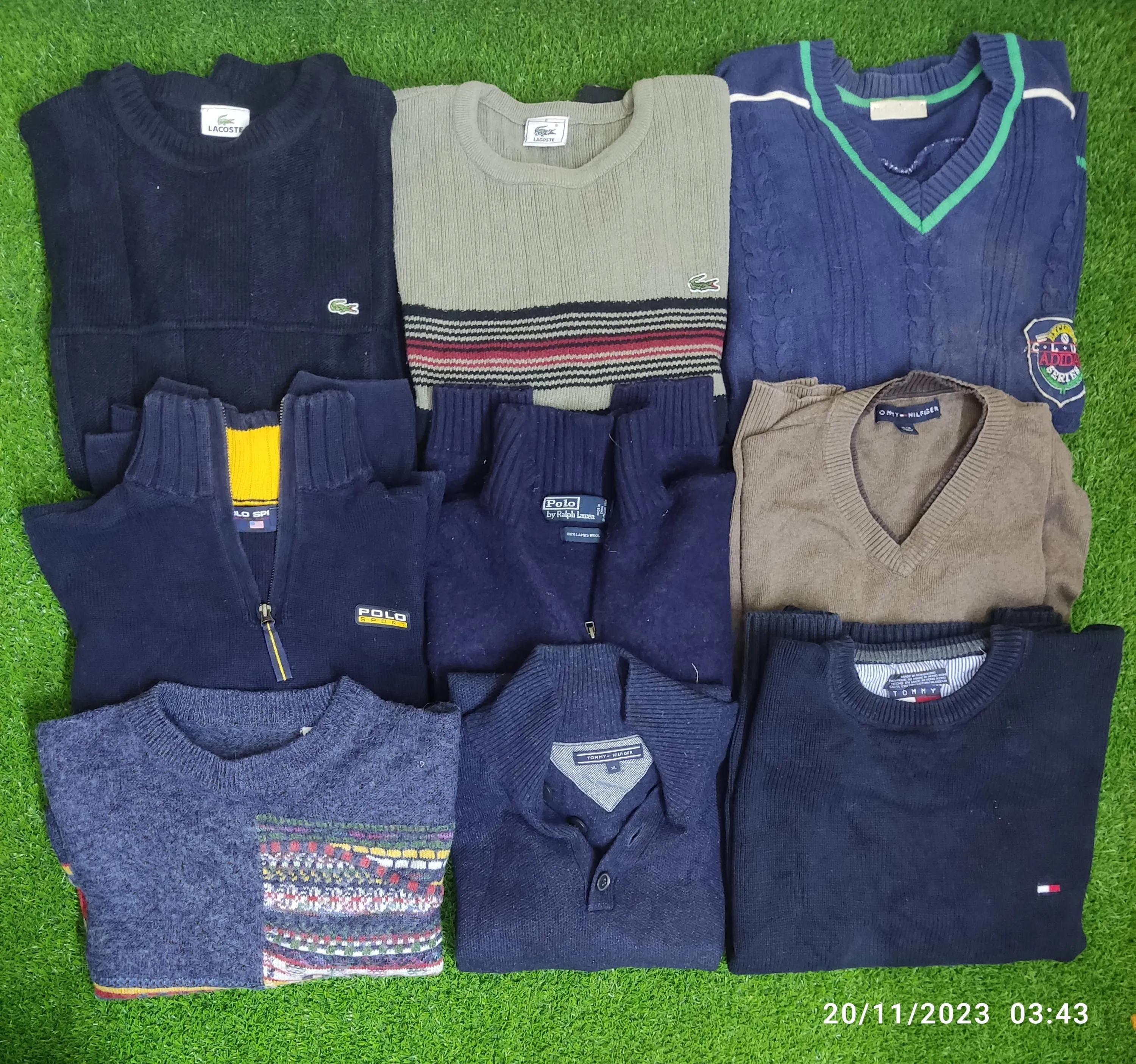 Mixed brand sweaters