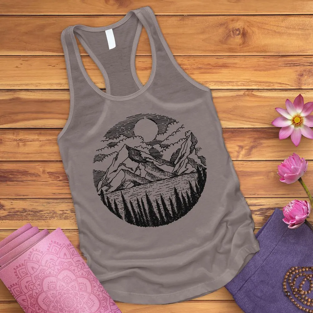 Mountain Sunrise Tank Top