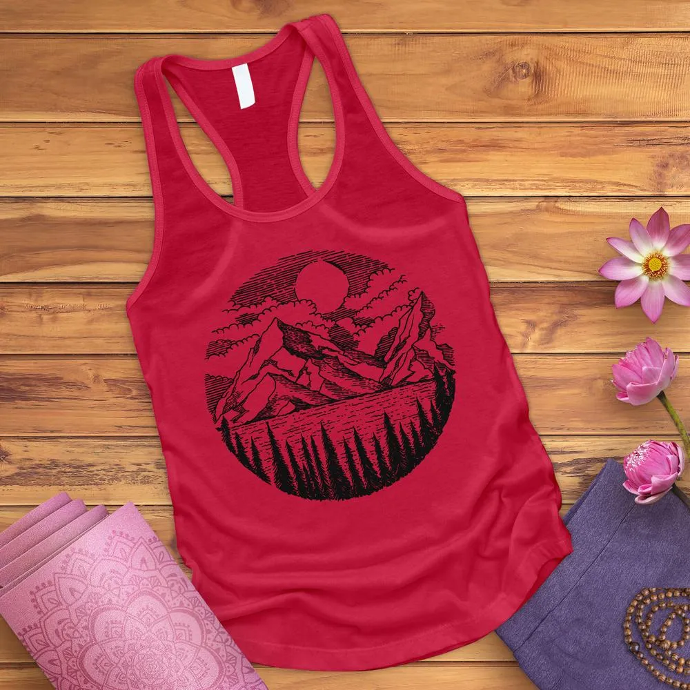 Mountain Sunrise Tank Top