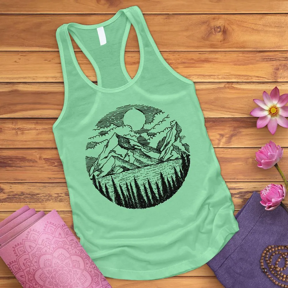 Mountain Sunrise Tank Top