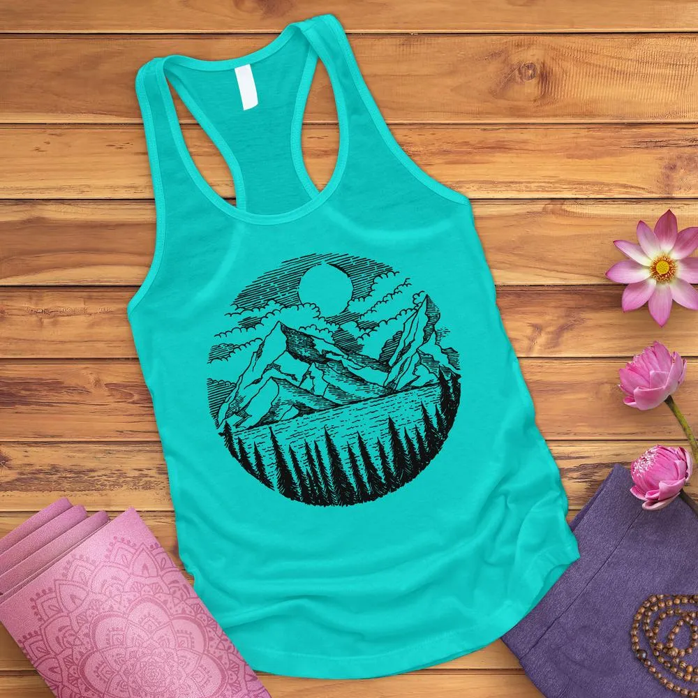 Mountain Sunrise Tank Top