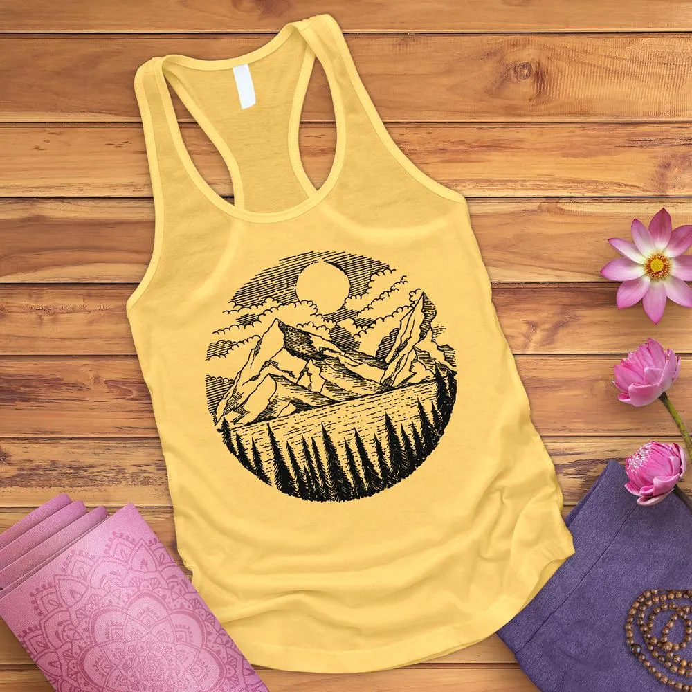 Mountain Sunrise Tank Top