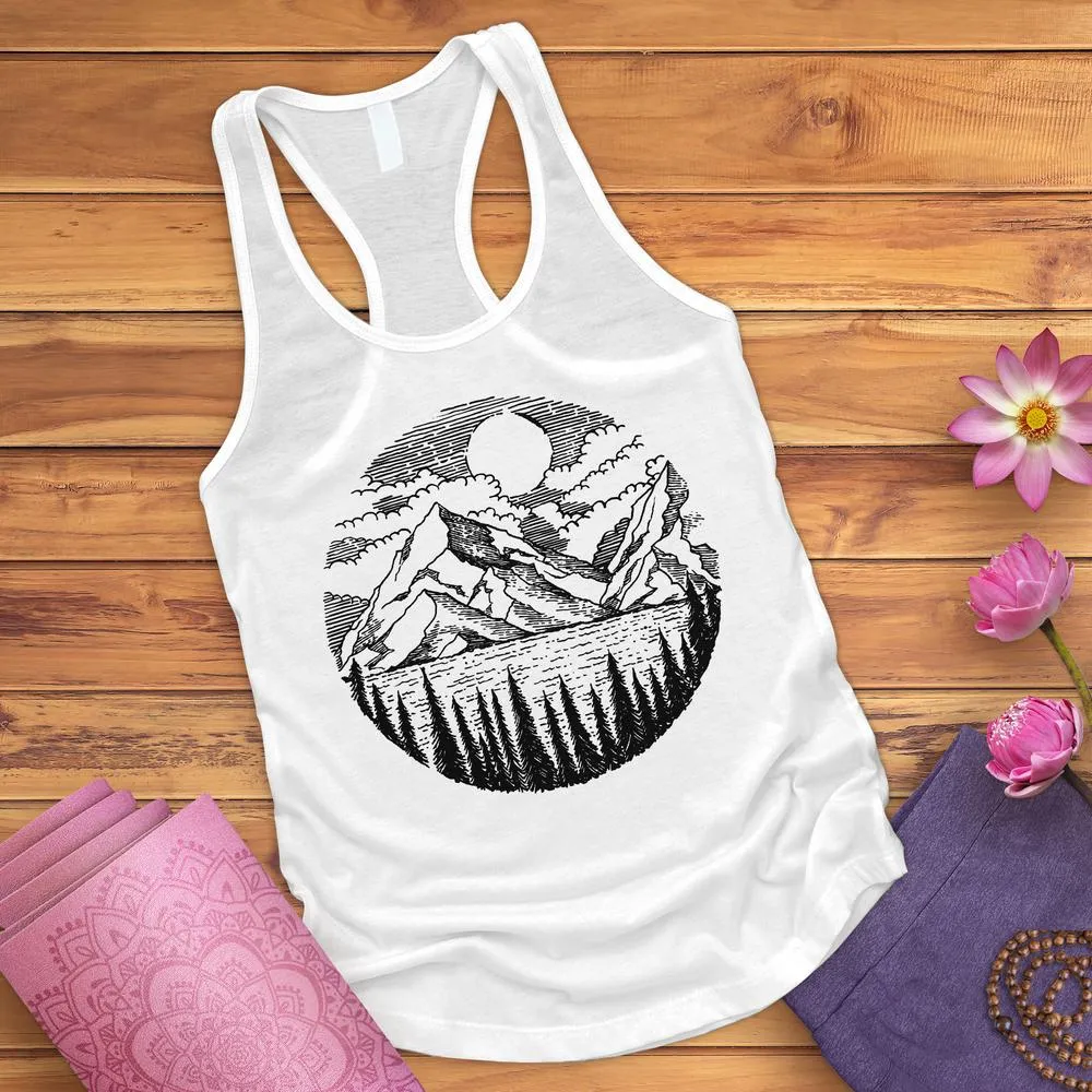 Mountain Sunrise Tank Top