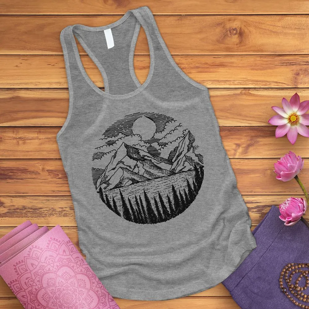 Mountain Sunrise Tank Top