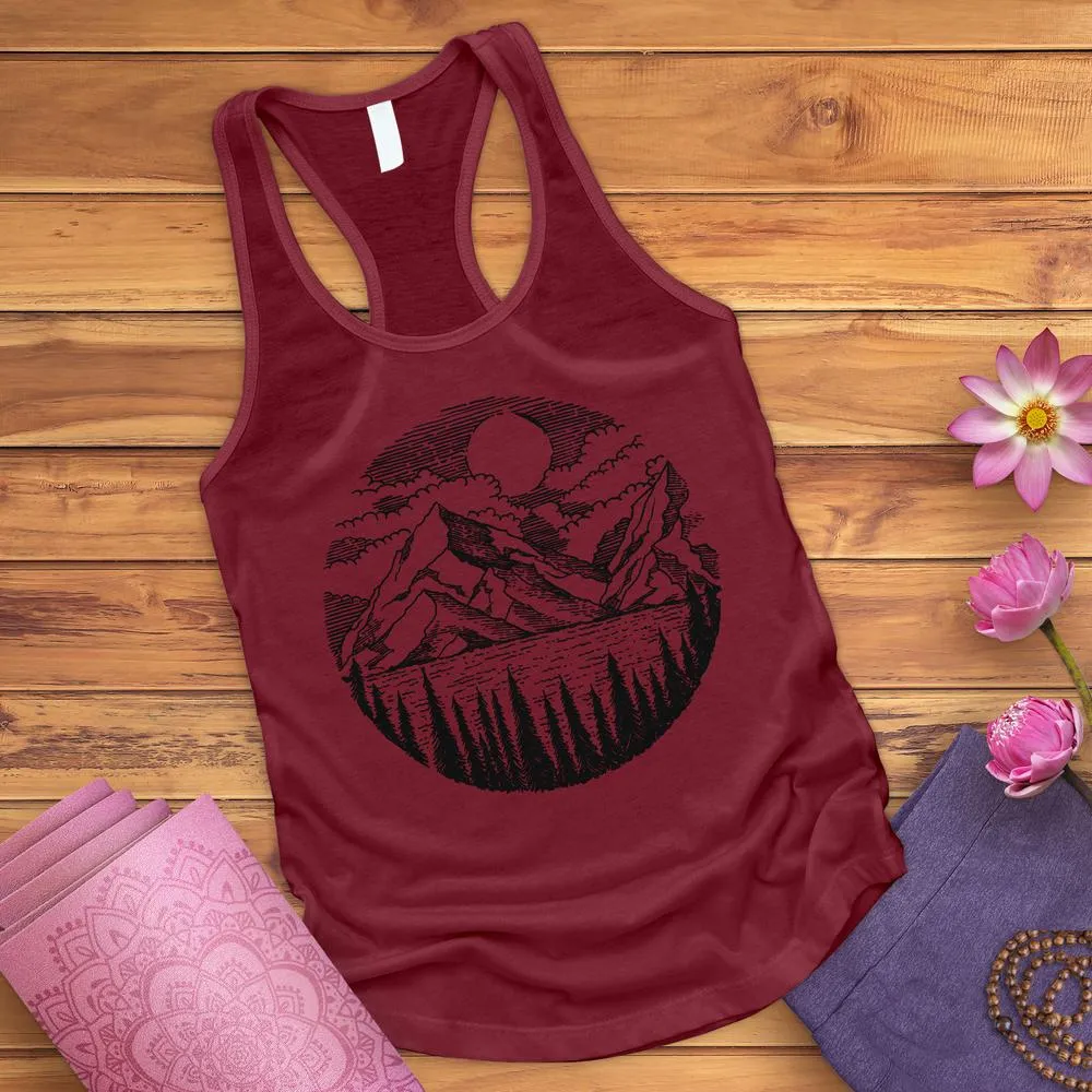 Mountain Sunrise Tank Top