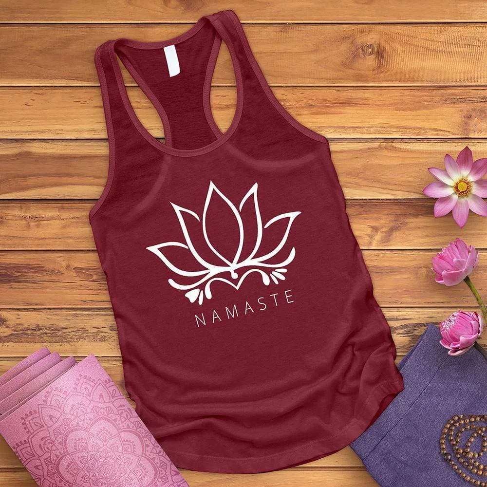 Namaste Lotus Tank Top