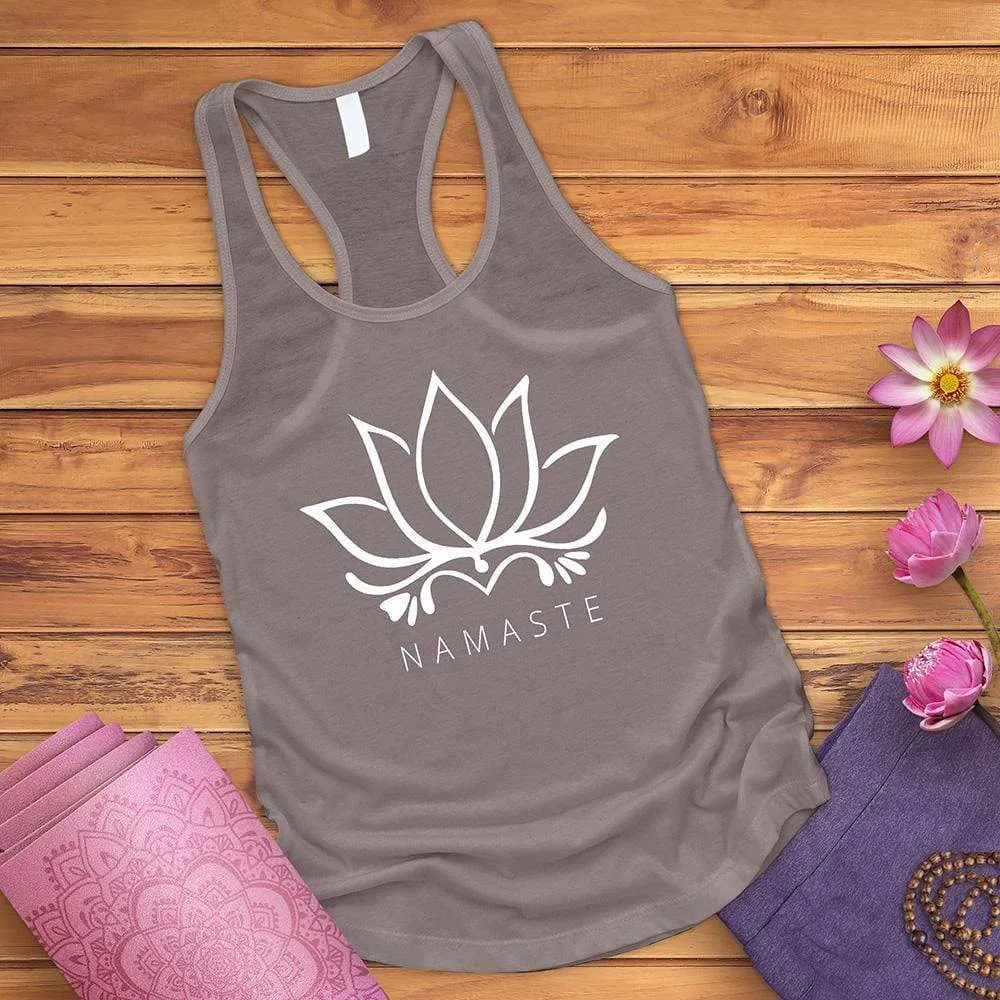 Namaste Lotus Tank Top