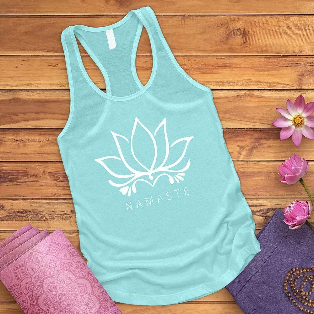 Namaste Lotus Tank Top