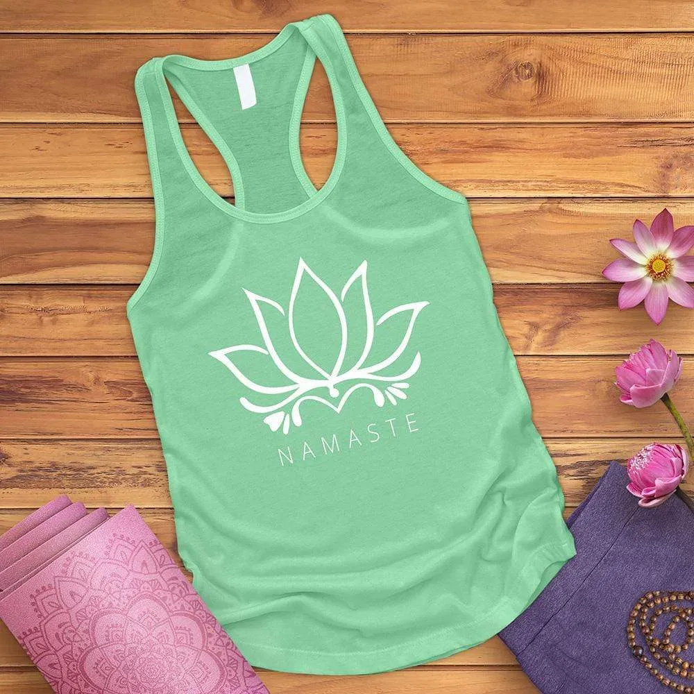 Namaste Lotus Tank Top