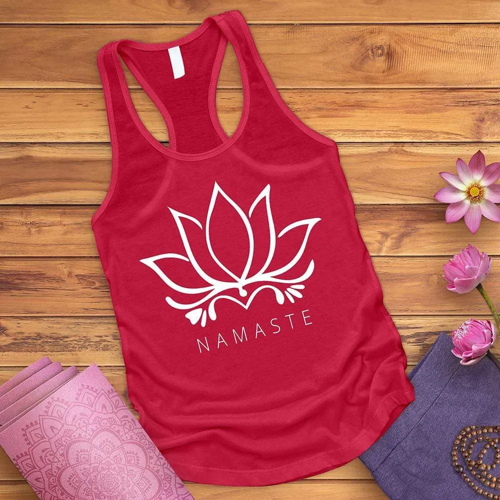 Namaste Lotus Tank Top