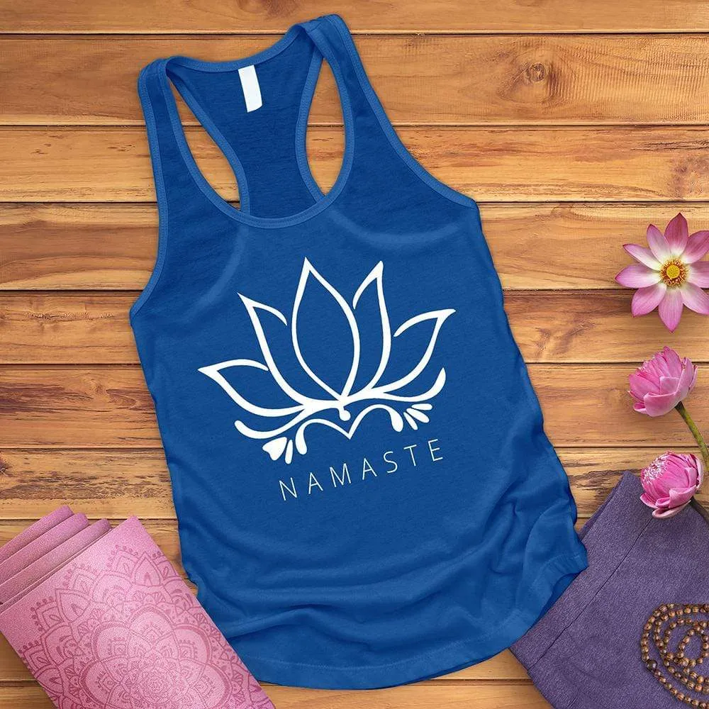 Namaste Lotus Tank Top