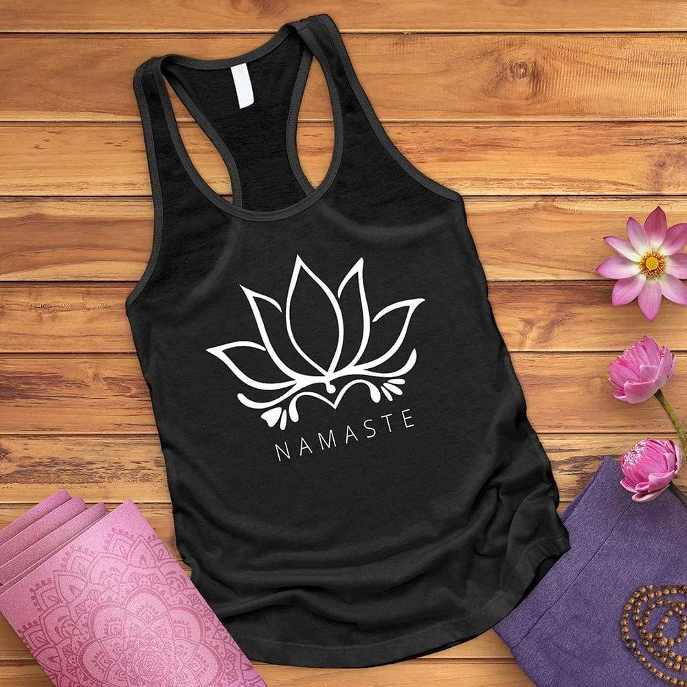 Namaste Lotus Tank Top