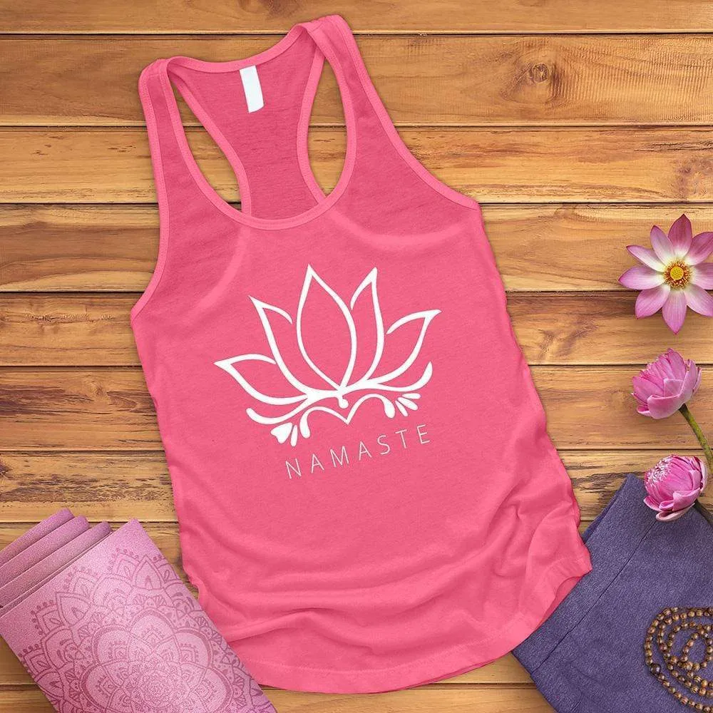 Namaste Lotus Tank Top