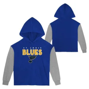 NHL St. Louis Blues Girls' Long Sleeve Poly Fleece Hoodie: Cozy Team Style