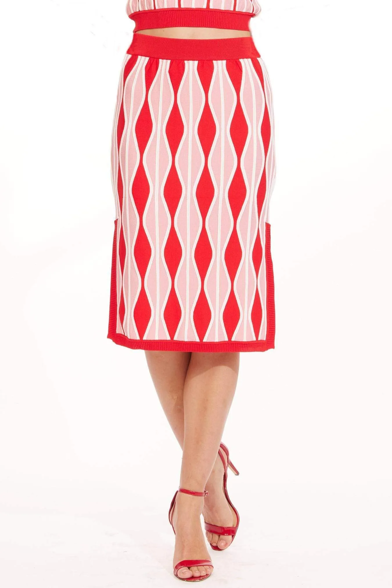 Niska Skirt - Harlequin Pink