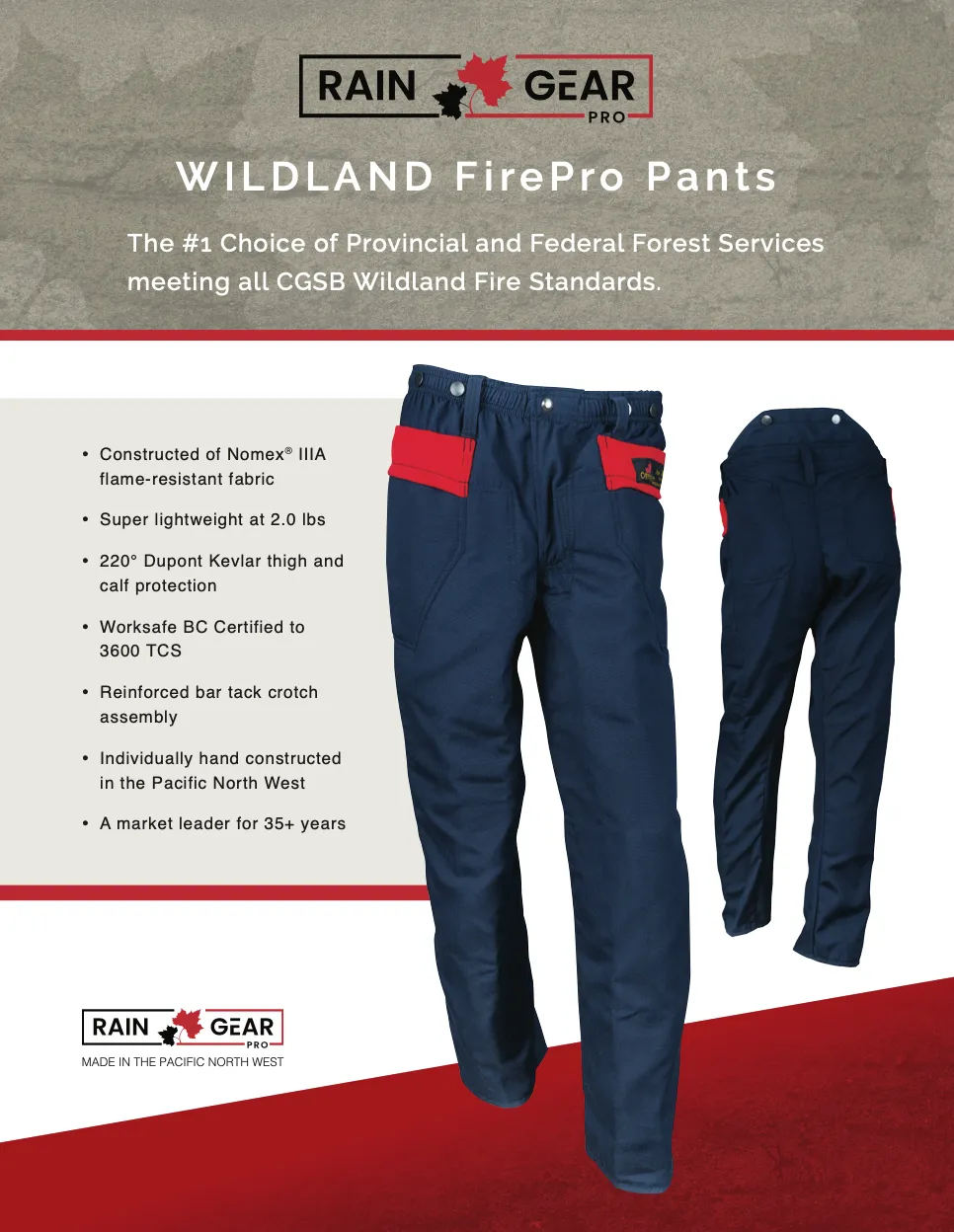 Nomex Fire Pro Pant