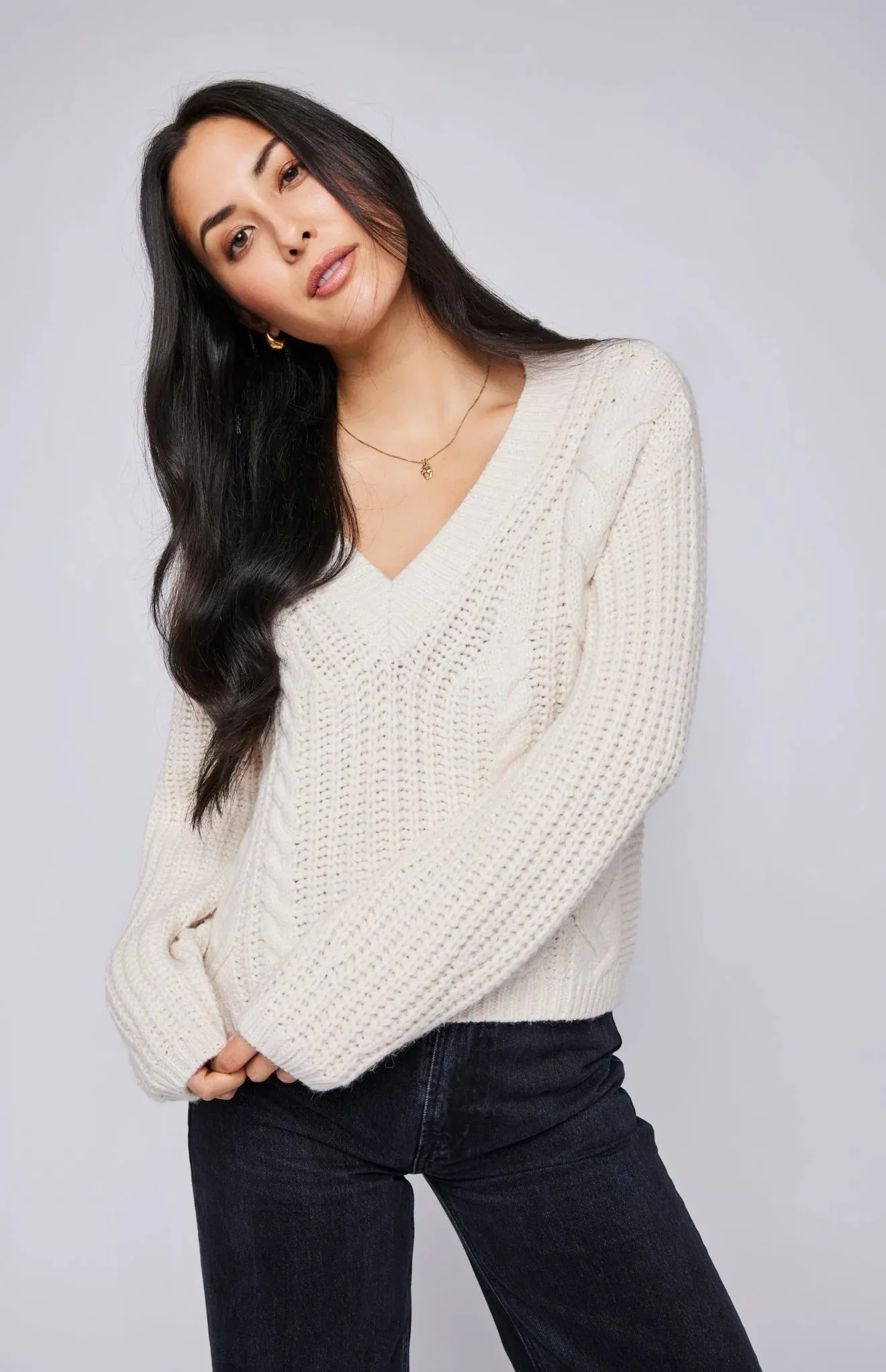 Octavia Sweater- Cream