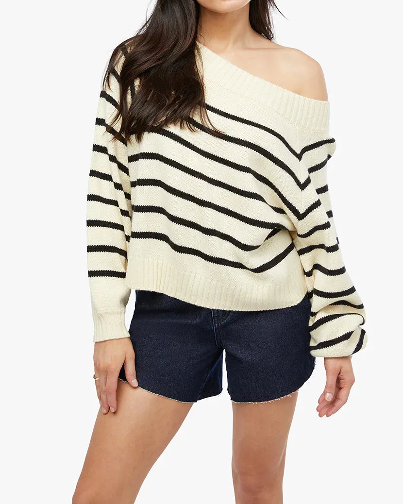 Off Shoulder Sweater