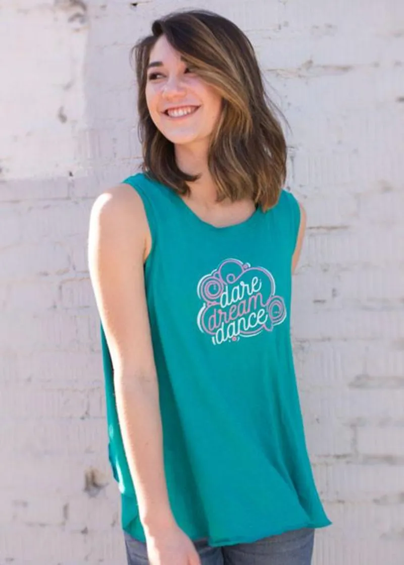 ON SALE Dare, Dream, Dance Swing Tank