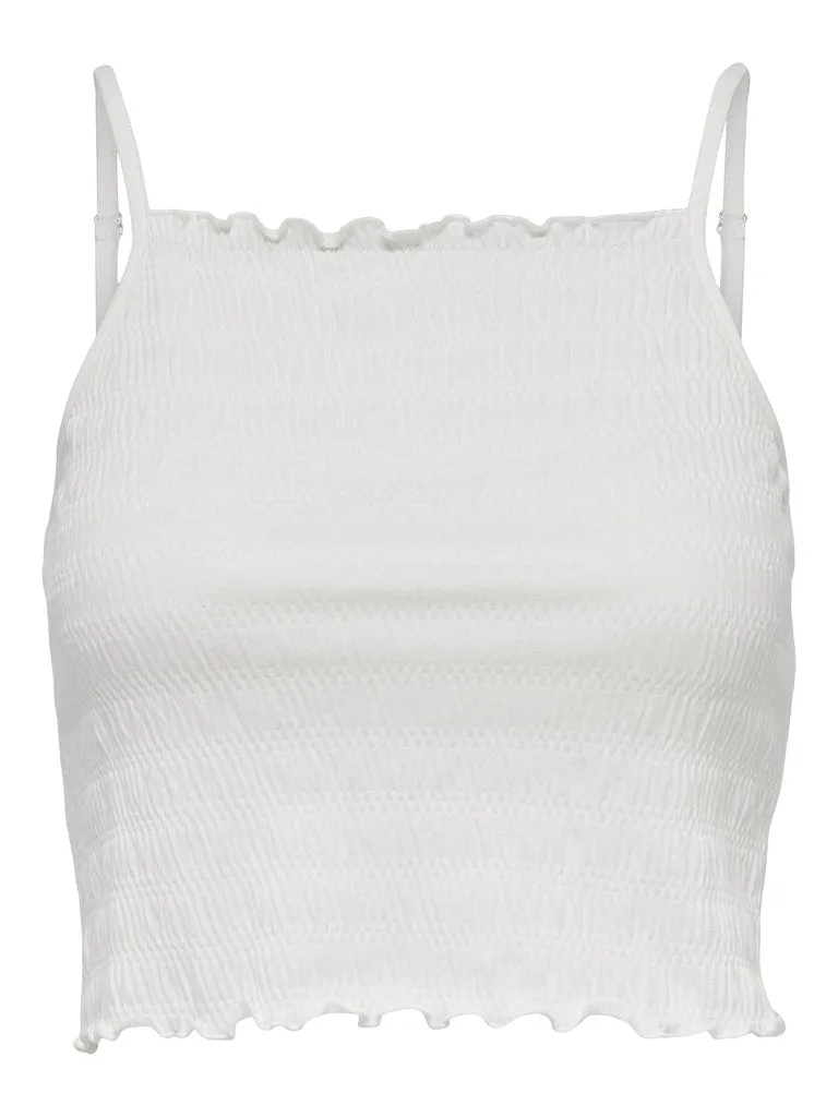 Ossi Short Smocked Tank Top