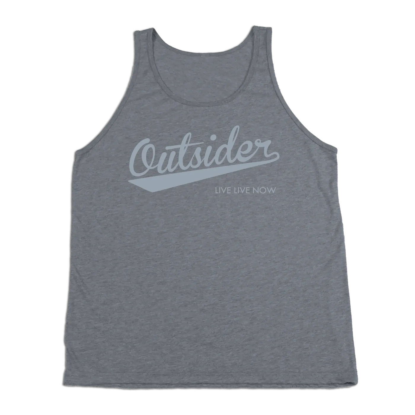 #OUTSIDER TriBlend Tank Top - Gray Print