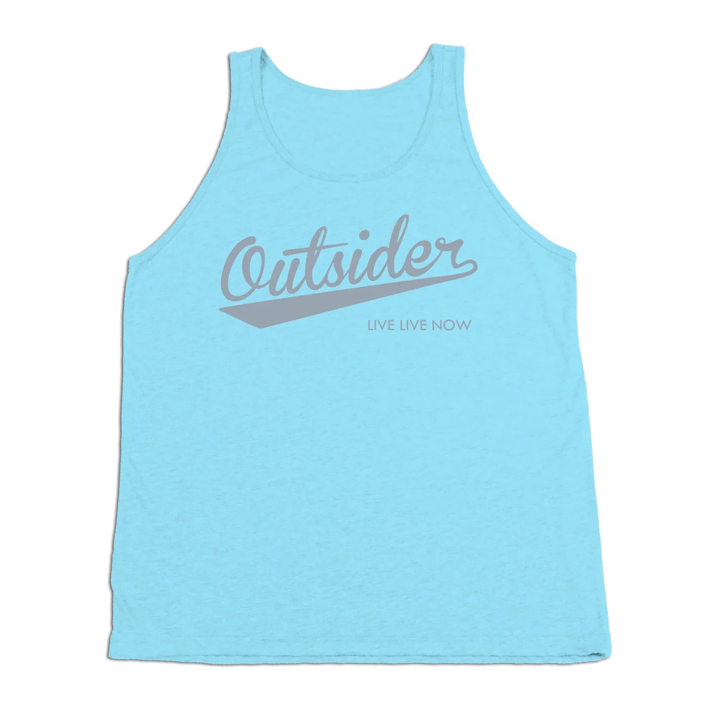 #OUTSIDER TriBlend Tank Top - Gray Print