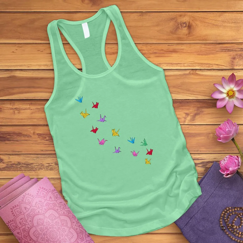 Paper Crane Tank Top