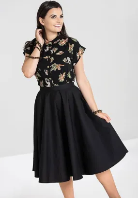 Paula [Black] | 50's SKIRT