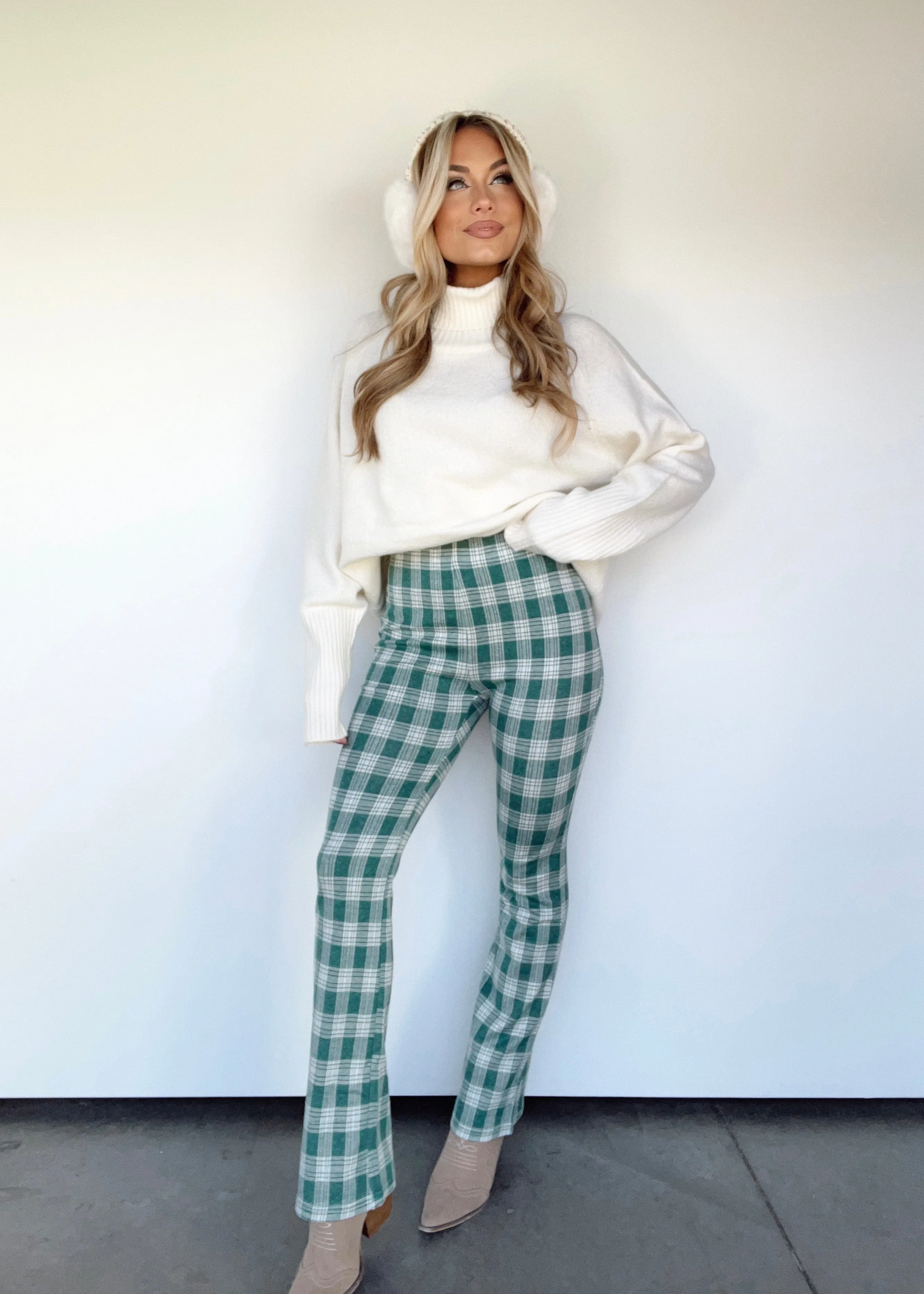 Peppermint Plaid Pants