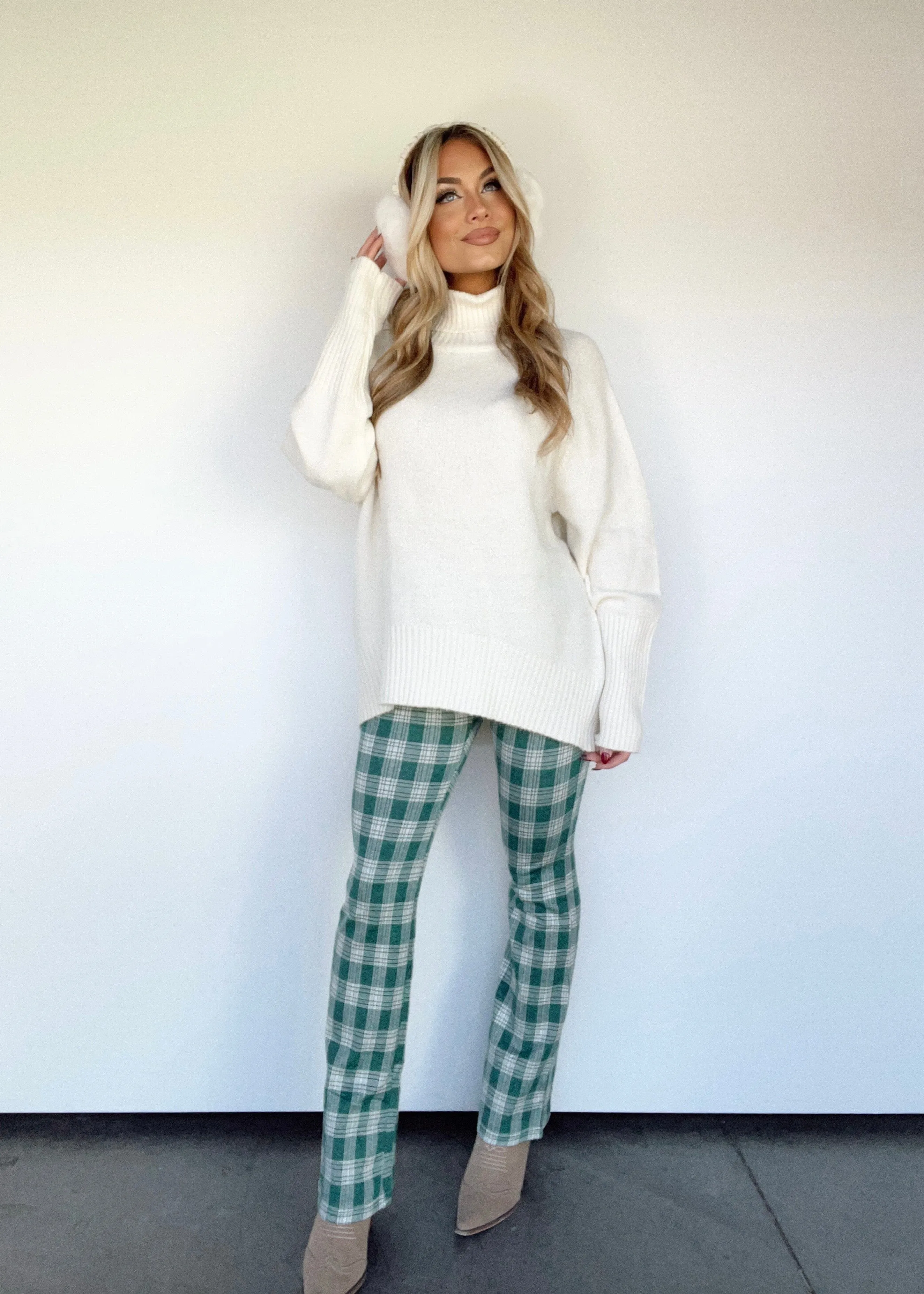 Peppermint Plaid Pants